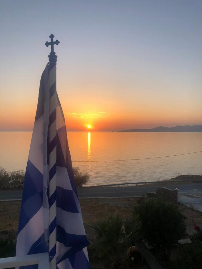 Вилла Dreamy Sunsets Faros Каристос Экстерьер фото